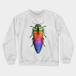 Jewel Beetle Digital Painting Crewneck Sweatshirt